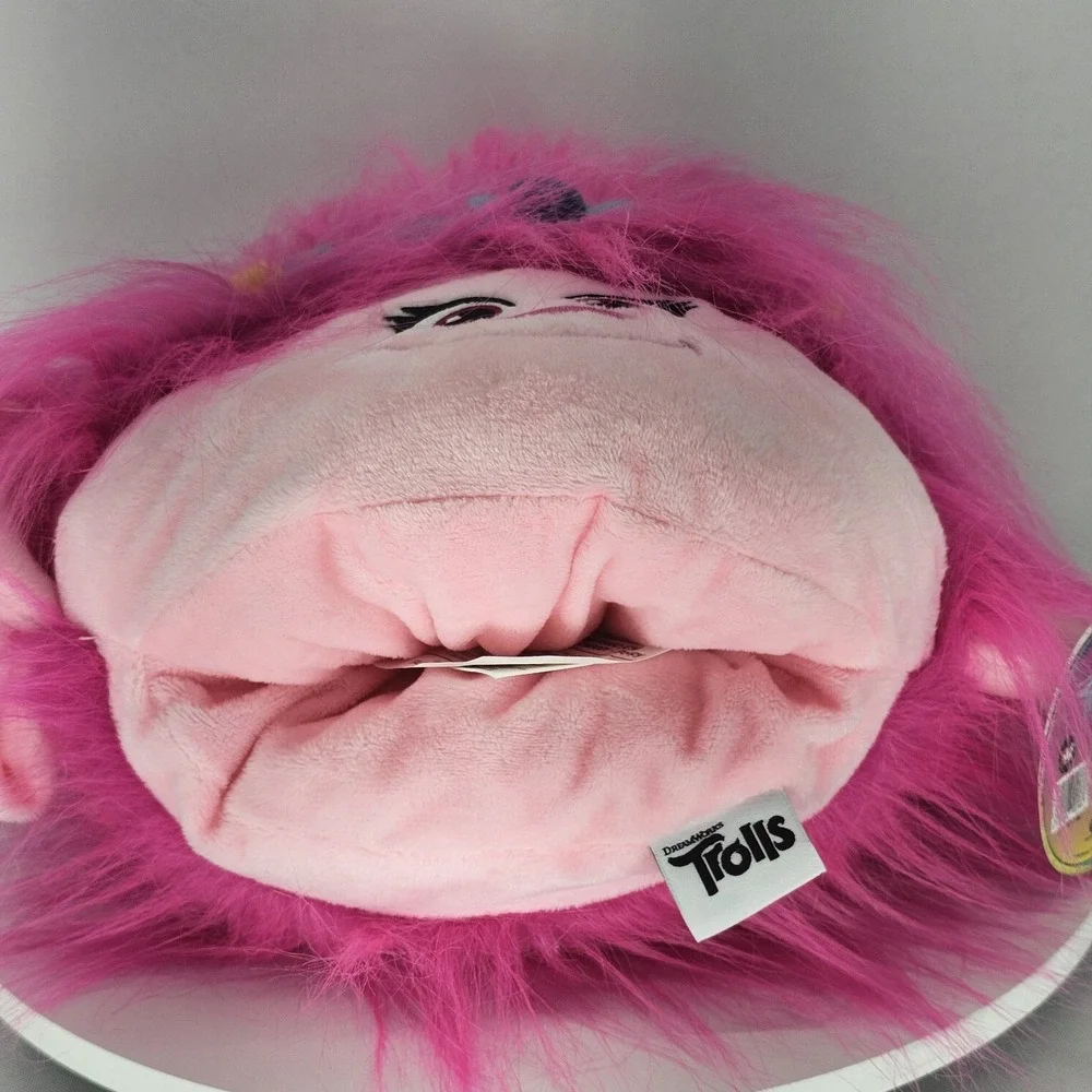 Dreamworks Trolls Poppy Armrest Travel Buddy Pillow 11x9